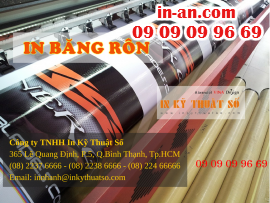 In băng rôn lấy ngay, in ngay tại trung tâm in ấn tại 365 Lê Quang Định, Bình Thạnh, HCM